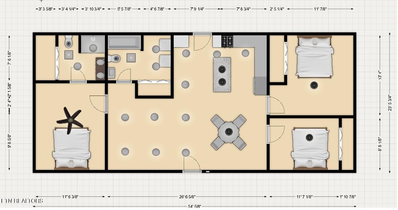 505 Foust Carney Road Powell, TN 37849 - Photo 3 of 41 Approximate Layout