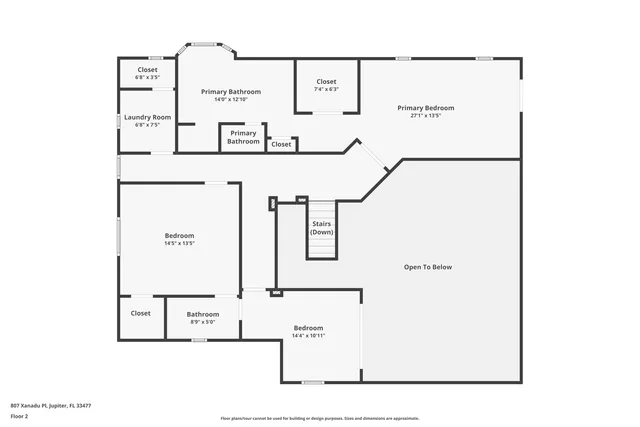 $2,100,000 | 807 Xanadu Place, Jupiter, FL 33477