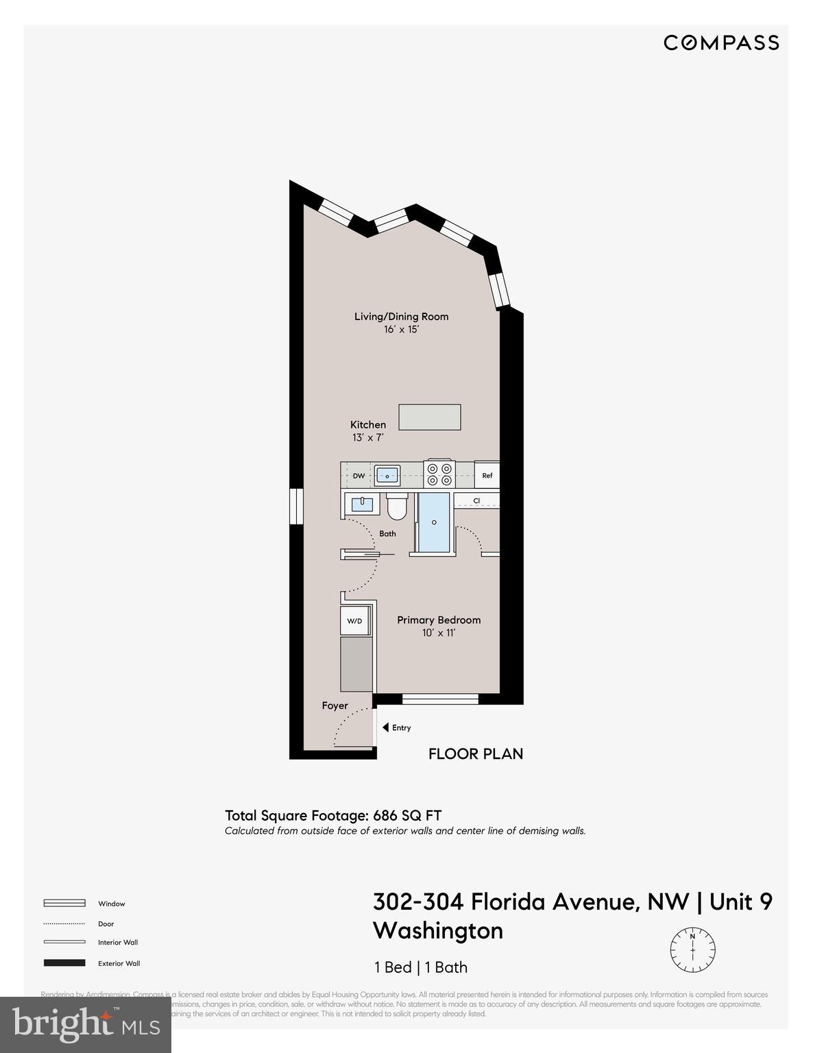 304 Florida Avenue Northwest, Unit 1 Washington, DC 20001 - Photo 18 of 26 unknown