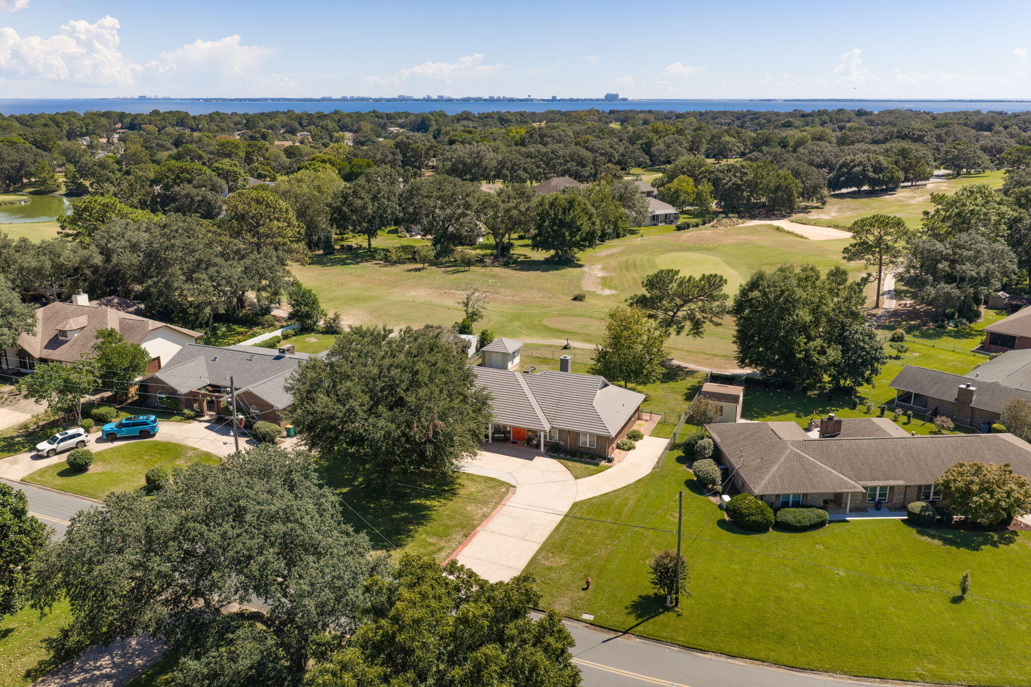 136 Country Club Road Shalimar, FL 32579 - Photo 80 of 83 136 Country Club Rd_Aerial