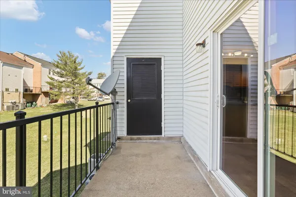 a view of a porch
