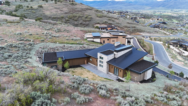1918 Chimney Rock Road Heber City, UT 84032 - Photo 9 of 74 Modern architectural design featuring prominent stone and wood-look siding