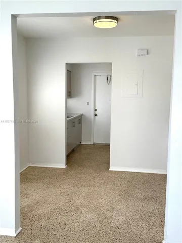 a view of a storage & utility room