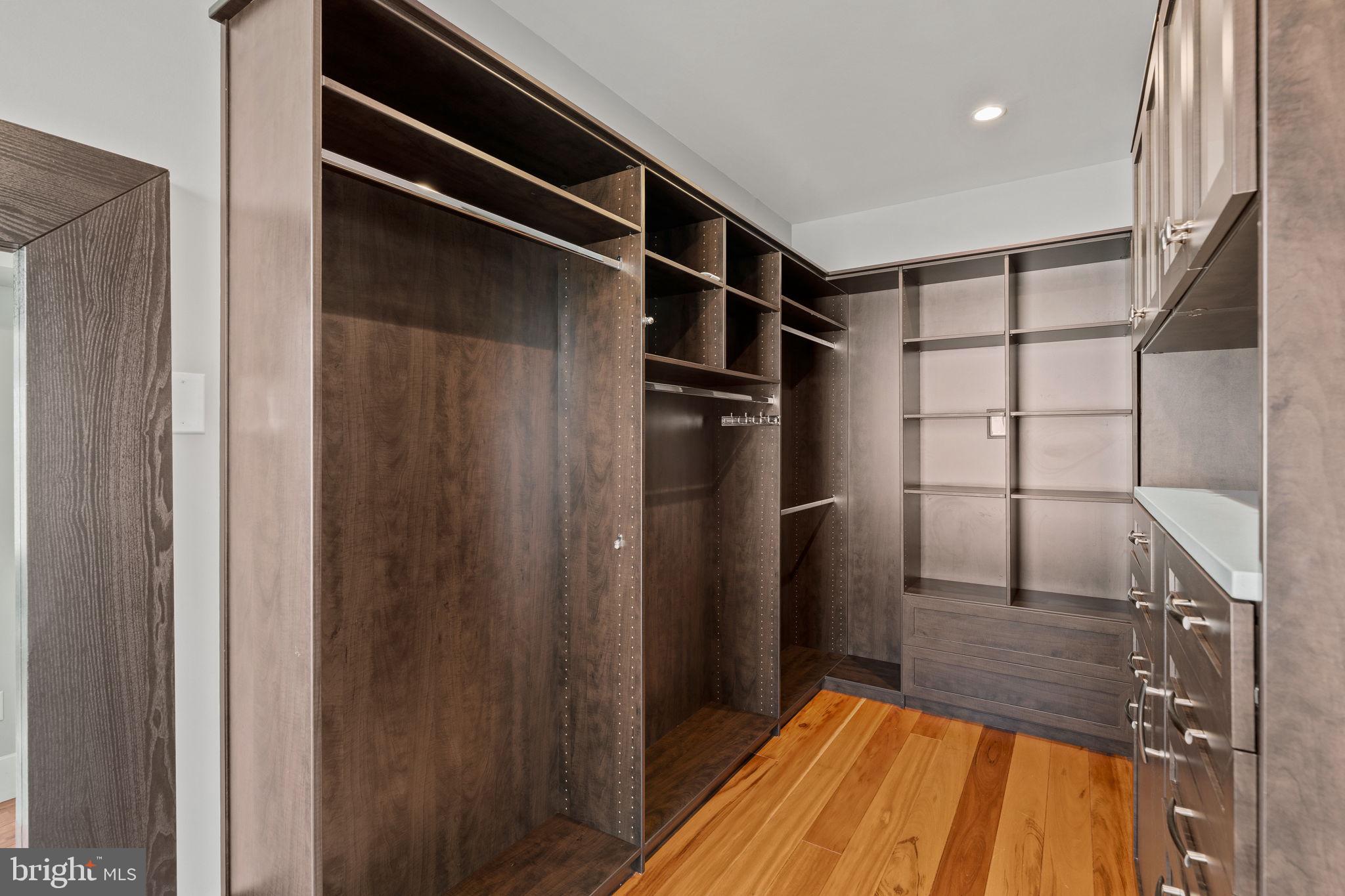 519 Bainbridge Street, Unit A Philadelphia, PA 19147 - Photo 21 of 44 a view of walk in closet with wooden floor