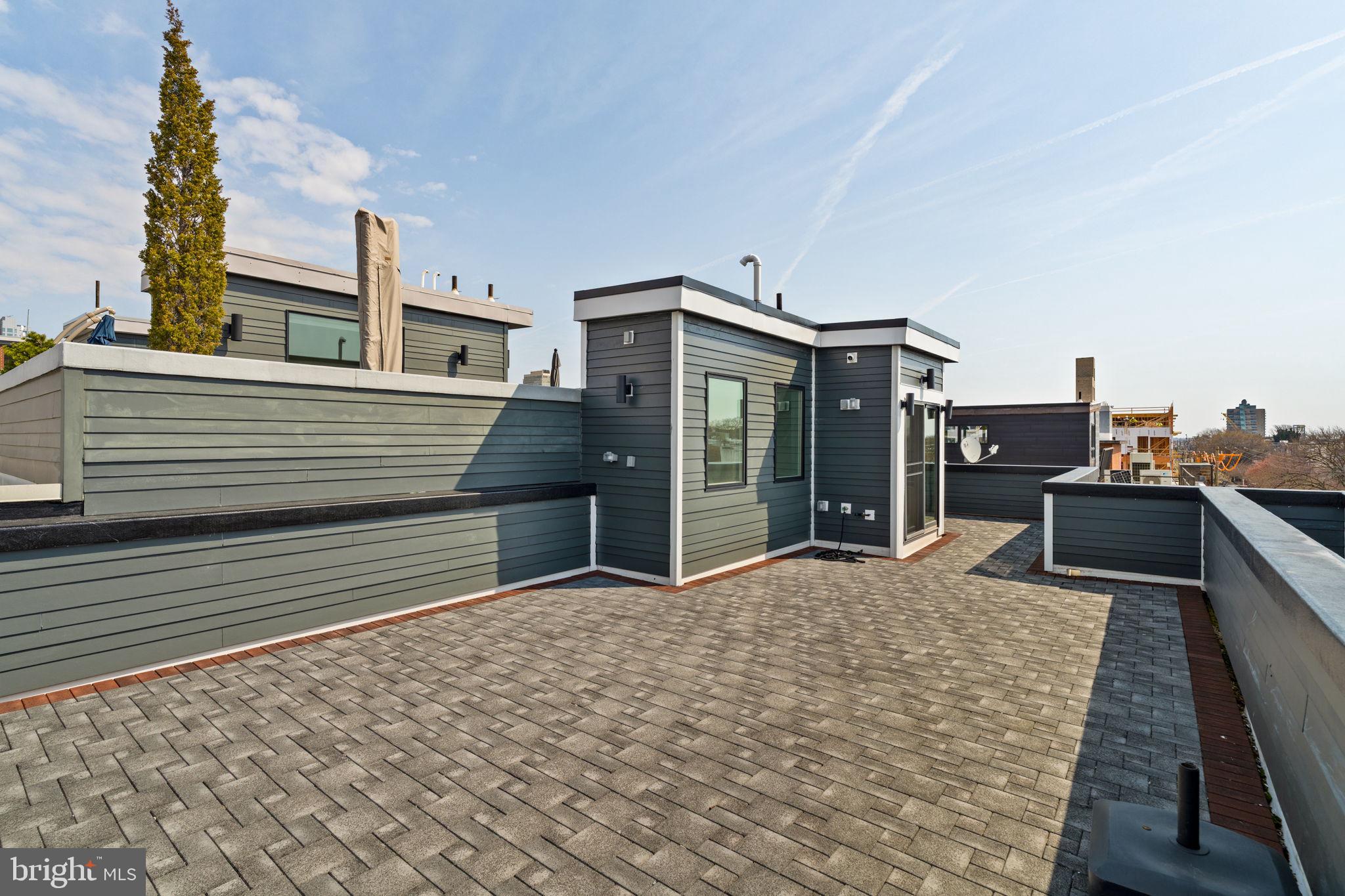 519 Bainbridge Street, Unit A Philadelphia, PA 19147 - Photo 35 of 44 a view of a terrace with wooden floor
