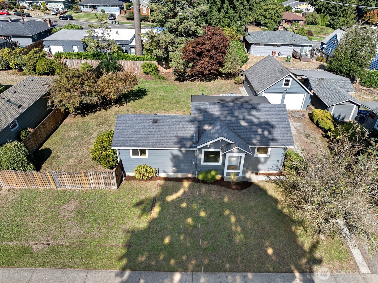 717 Ramsdell Street Fircrest, WA 98466 - Photo 18 of 29 an aerial view of residential houses with yard