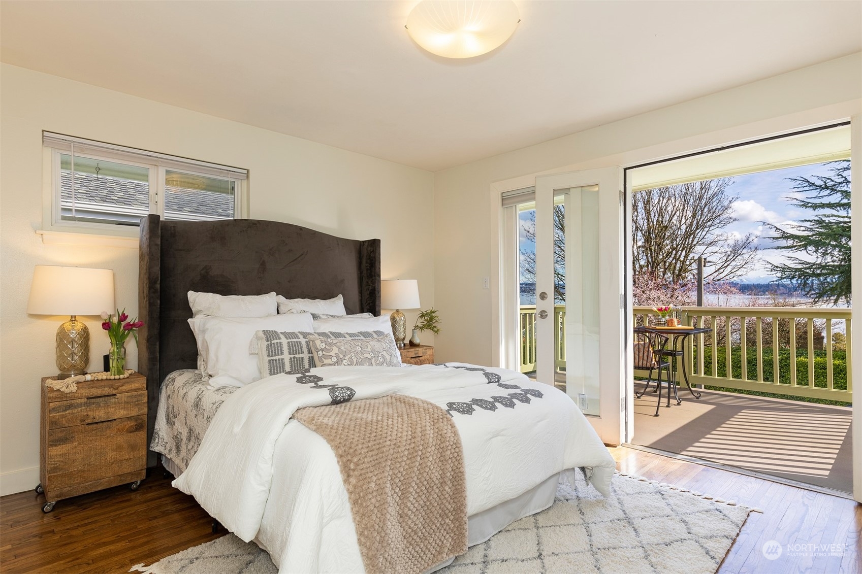 1505 35th Avenue South Seattle, WA 98144 - Photo 17 of 39 a bedroom with a large bed and a window