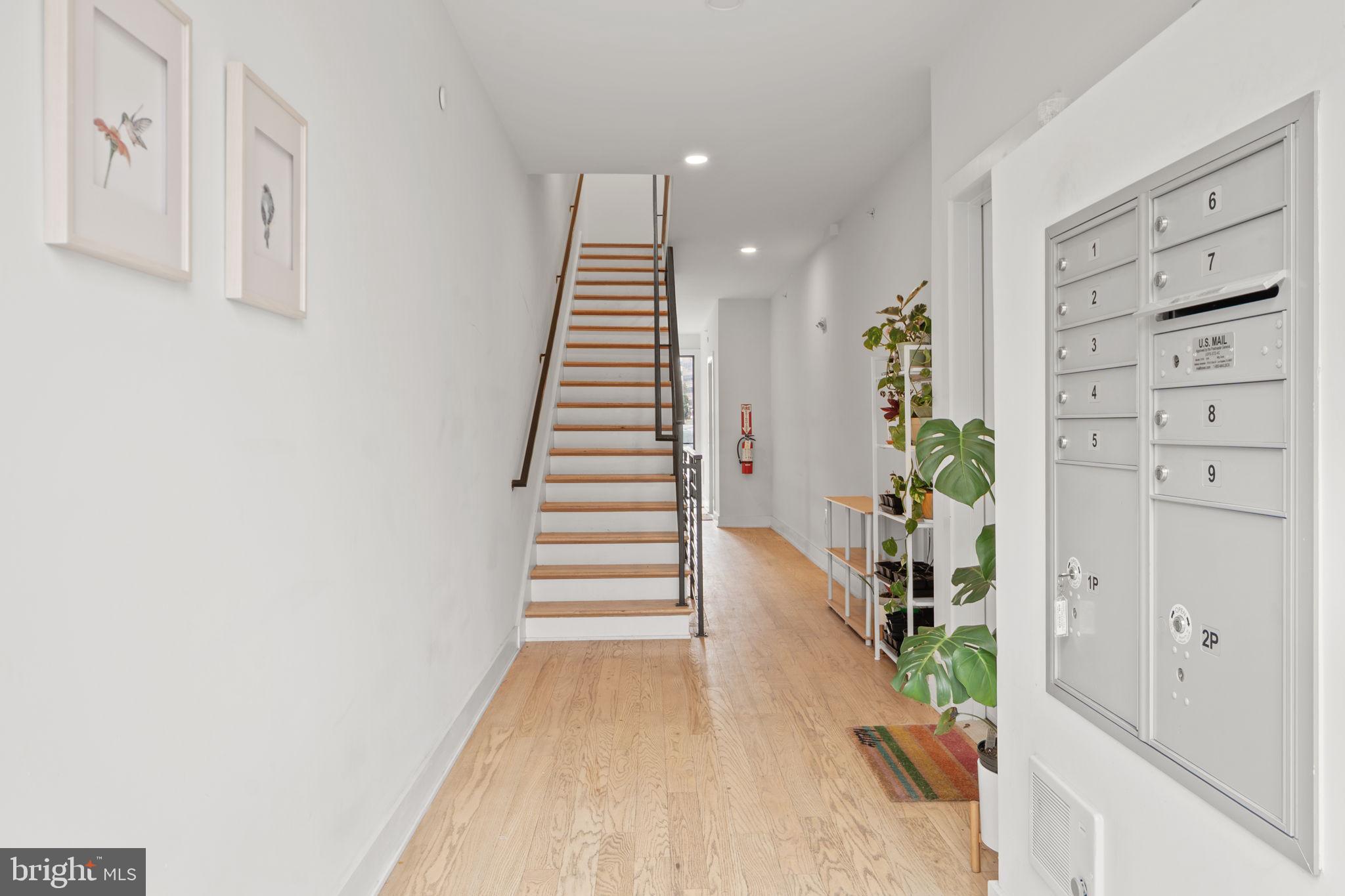 4315 Harrison Street Northwest, Unit 5 Washington, DC 20015 - Photo 2 of 33 a view of entryway with furniture and wooden floor