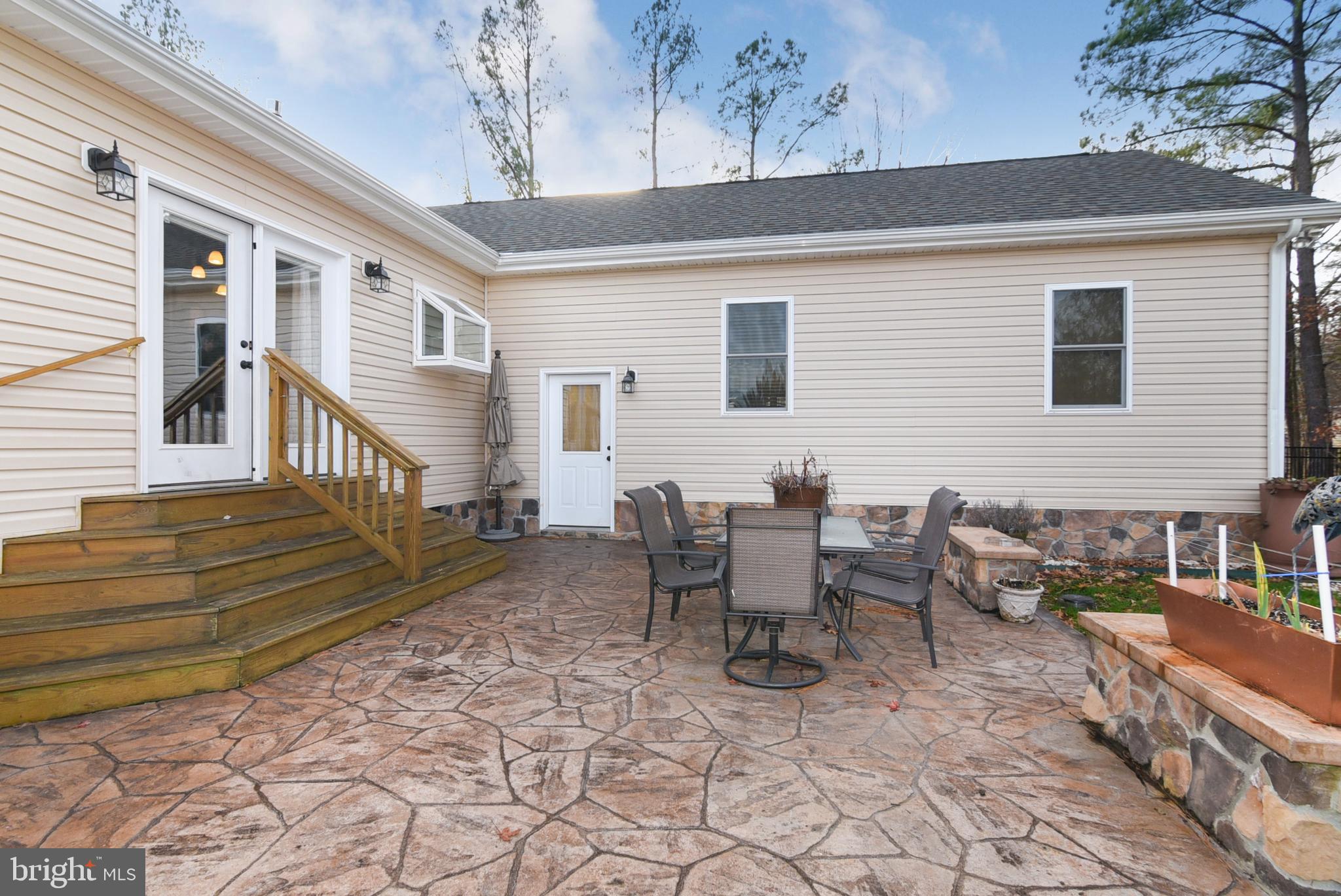 105 Azalea Road Colonial Beach, VA 22443 - Photo 28 of 37 Stamped Concrete Patio
