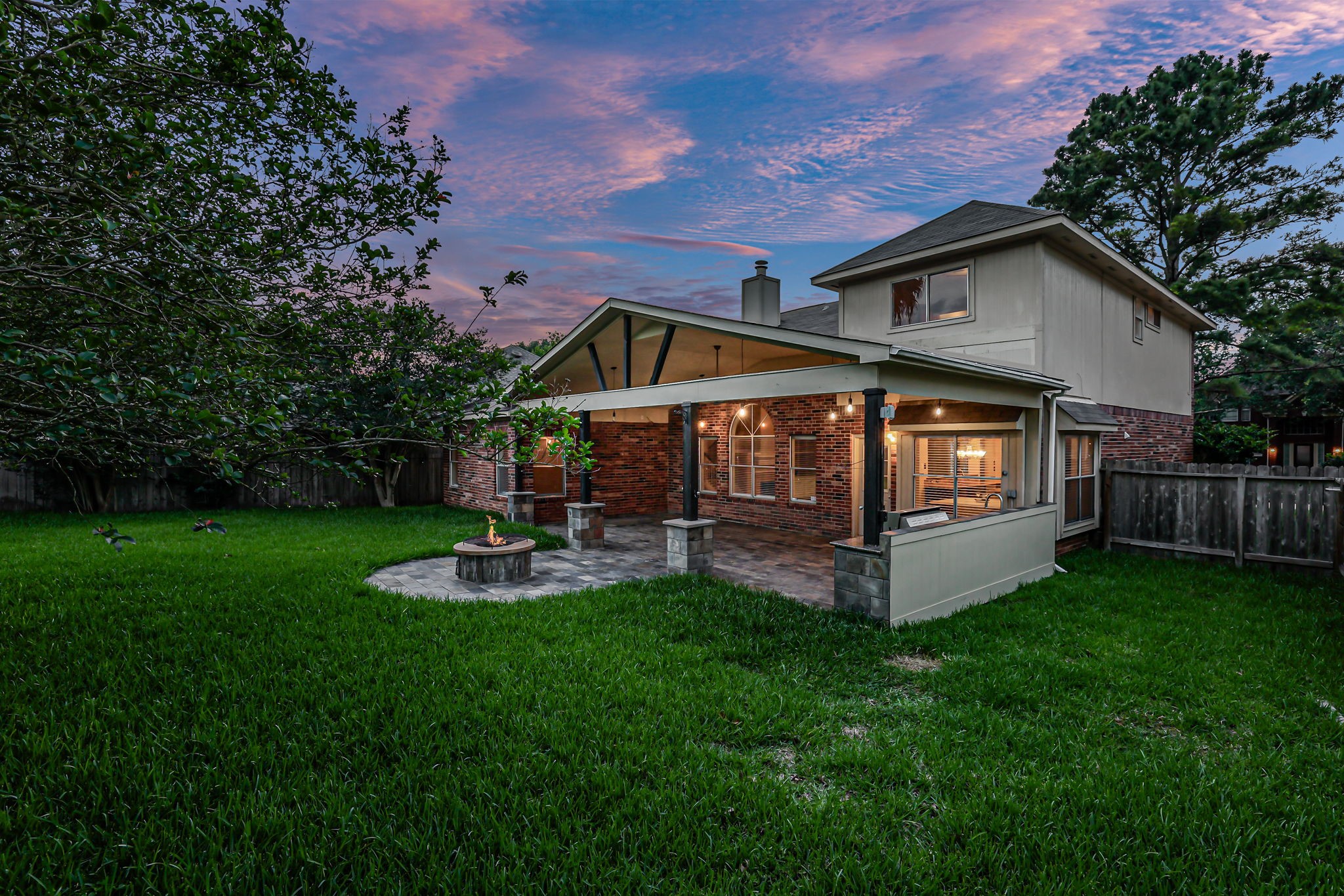 23207 Olive Ridge Court Katy, TX 77494 - Photo 46 of 46 a front view of house with yard and outdoor seating