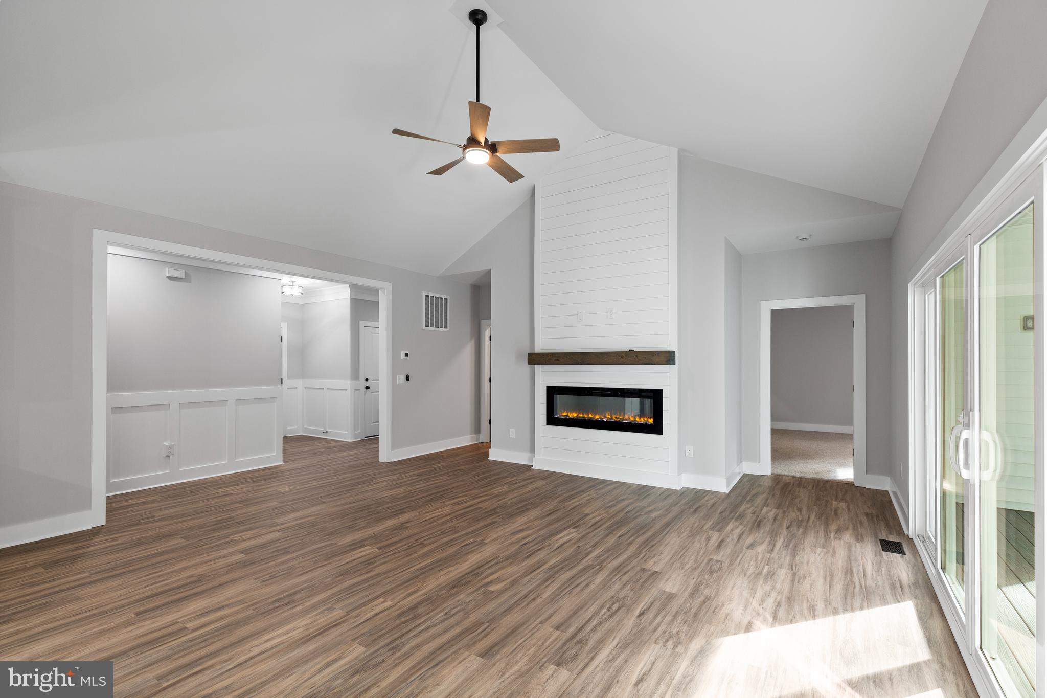 Tbd Lookout Circle Orange, VA 22960 - Photo 10 of 48 a view of empty room with wooden floor and fireplace