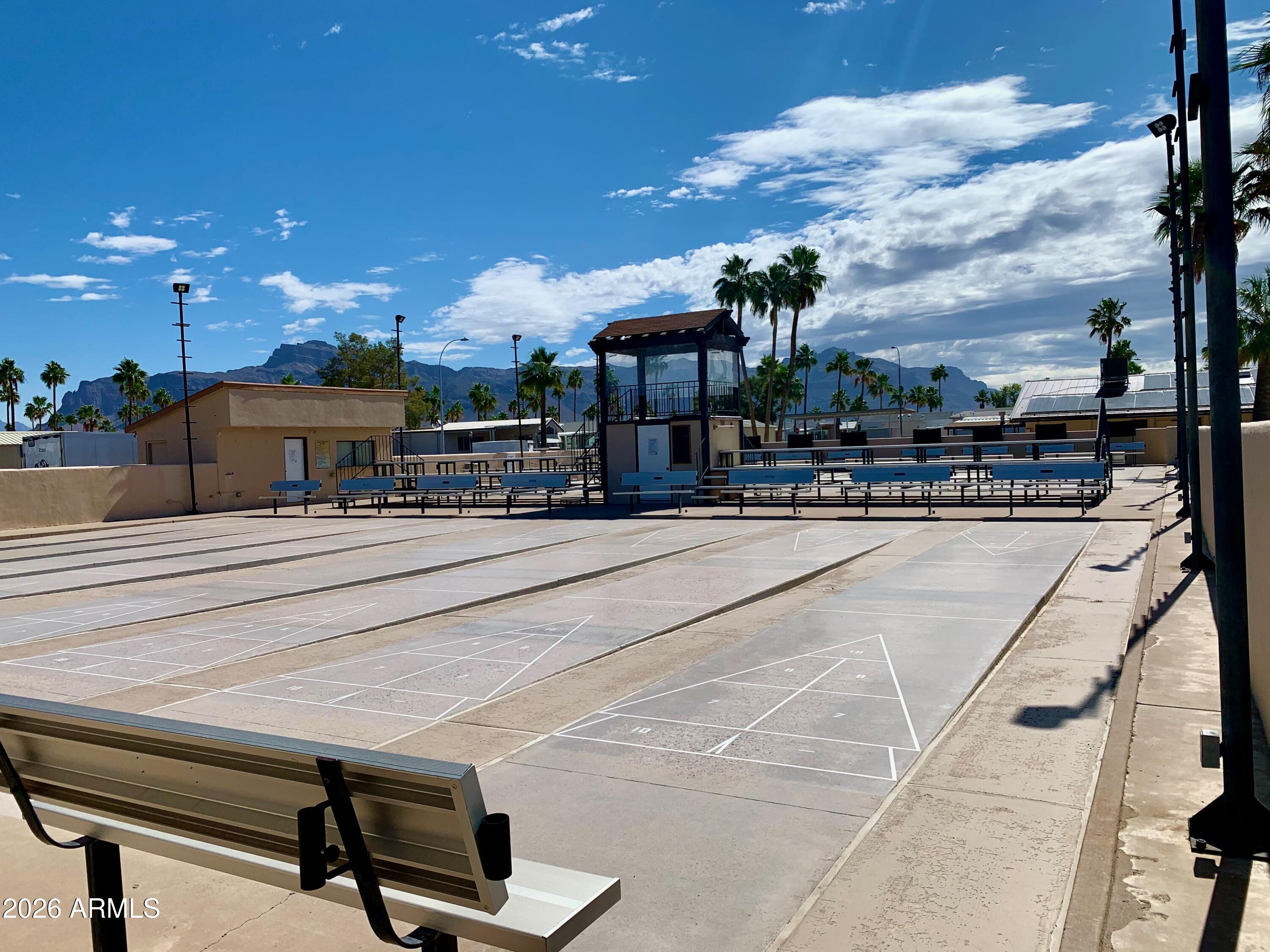 3710 South Goldfield Road, Unit 1076 Apache Junction, AZ 85119 - Photo 34 of 57 7.5 Golden Vista Shuffleboard
