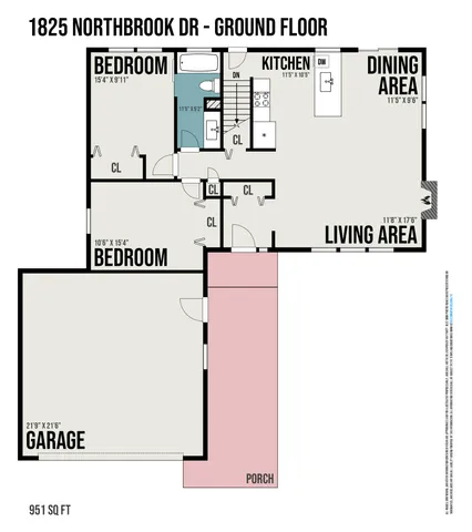 $2,500 | 1825 Northbrook Drive, Ann Arbor, MI 48103