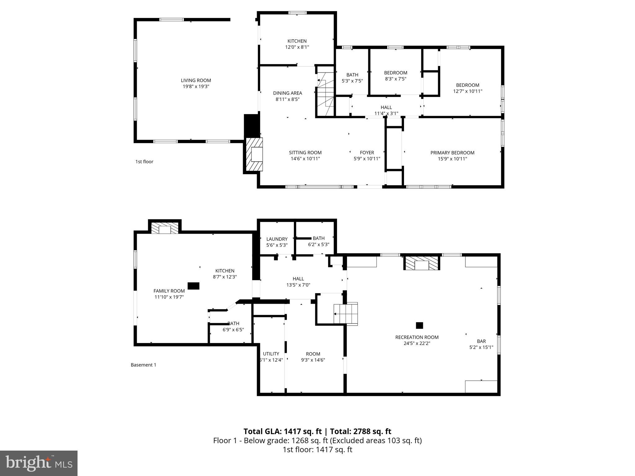 1600 Oaklawn Court Silver Spring, MD 20903 - Photo 61 of 62 Floor Plan