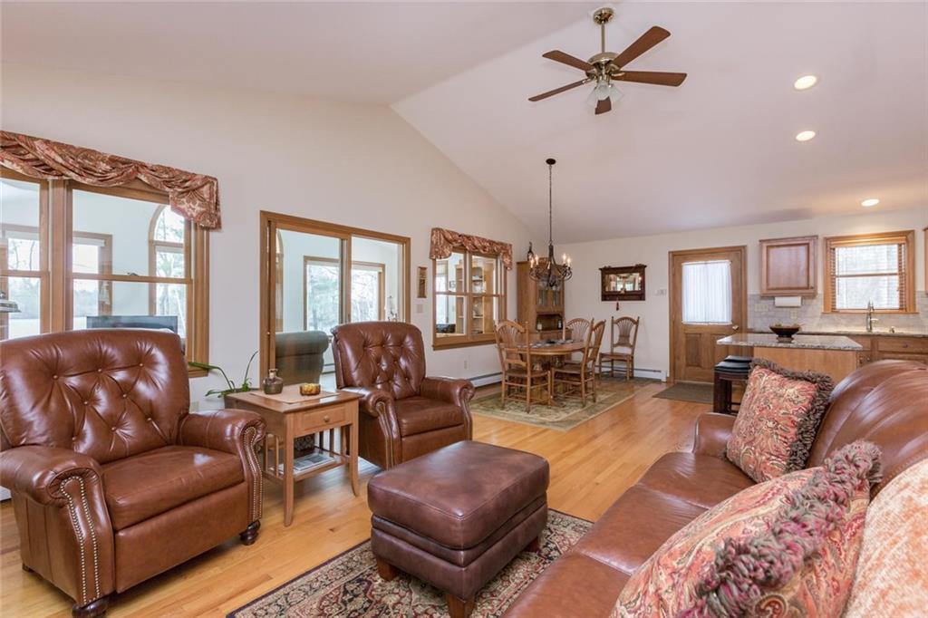 9 Turtle Cove Road Waterboro, ME 04030 - Photo 18 of 35 Great room opens to the sun room.