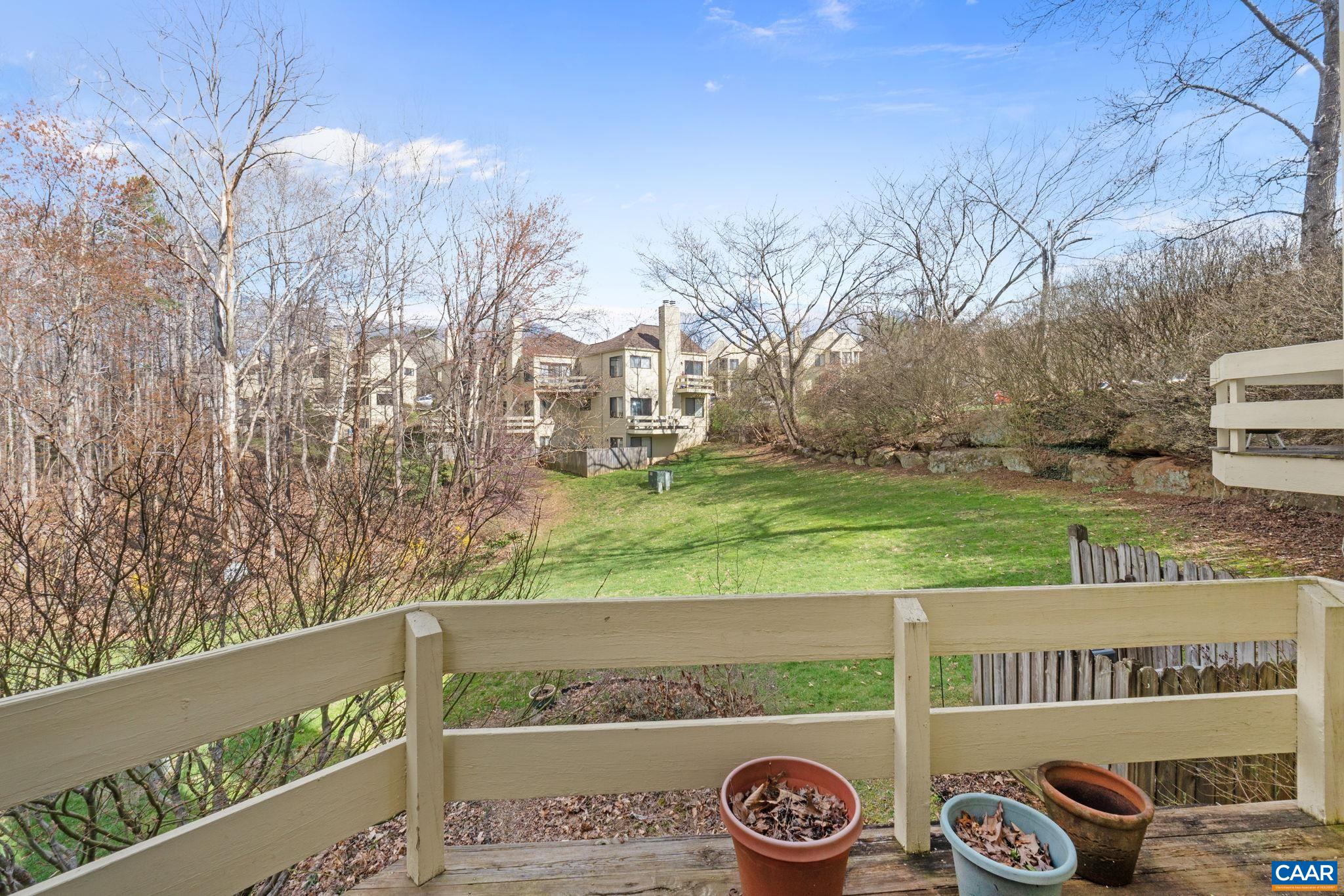 1212 Chatham Ridge Charlottesville, VA 22901 - Photo 17 of 17 a view of a bench on the terrace