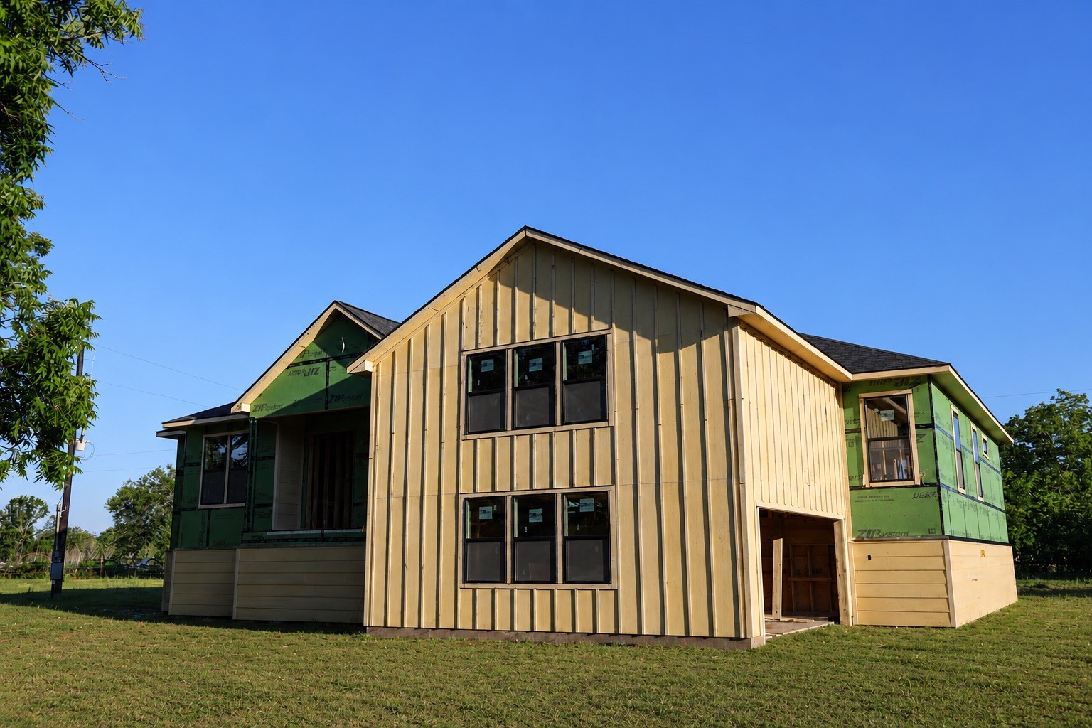 36719 East Longhorn Road Simonton, TX 77485 - Photo 2 of 7 a front view of a house with a yard