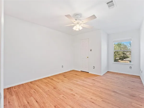 wooden floor in an empty room