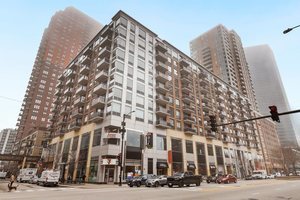 1 East 8th Street, Unit 607 Chicago, IL 60605 - Photo 1 of 1 a view of a building and a street