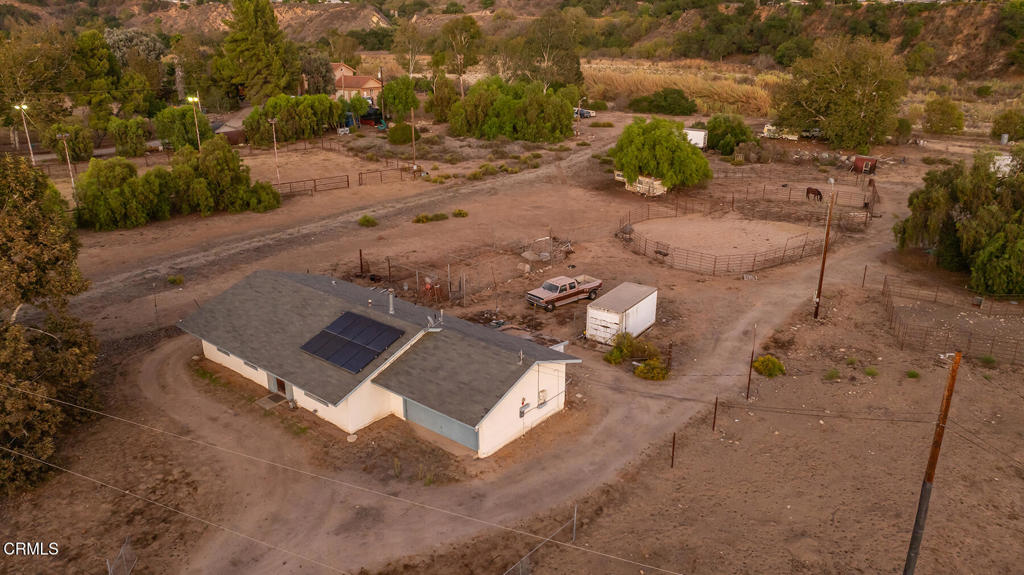 350 Riverside Road Oak View, CA 93022 - Photo 14 of 25 an aerial view of a house with a yard