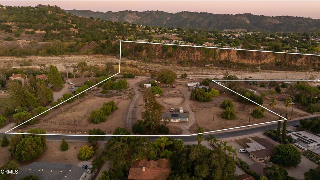 350 Riverside Road Oak View, CA 93022 - Photo 2 of 25 a view of a city from a balcony