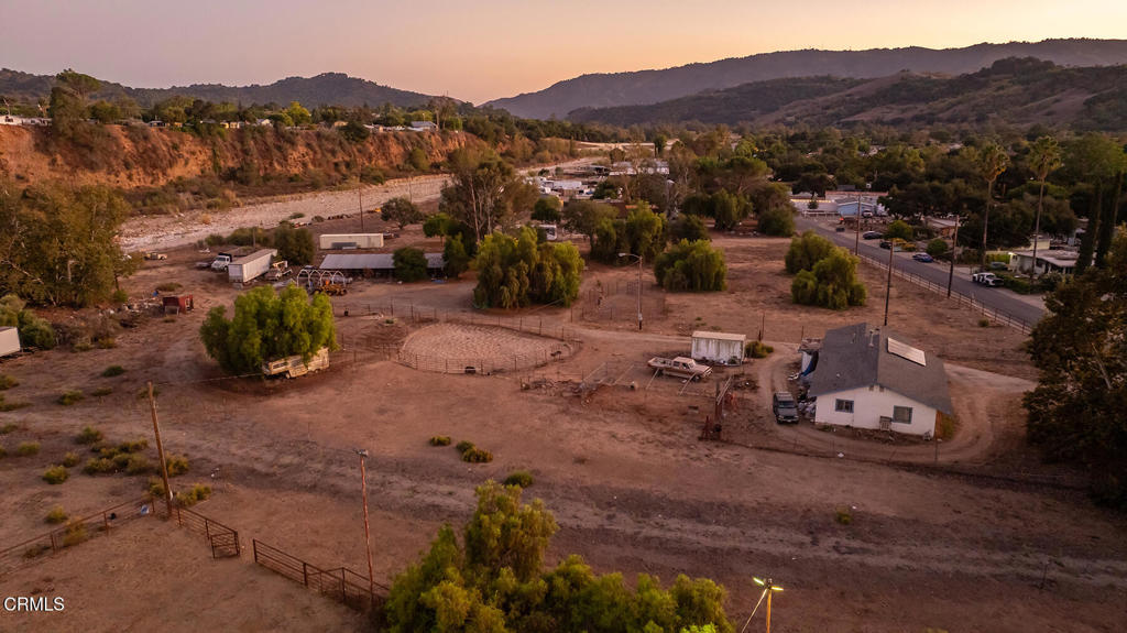 350 Riverside Road Oak View, CA 93022 - Photo 5 of 25 a view of a street with a mountain