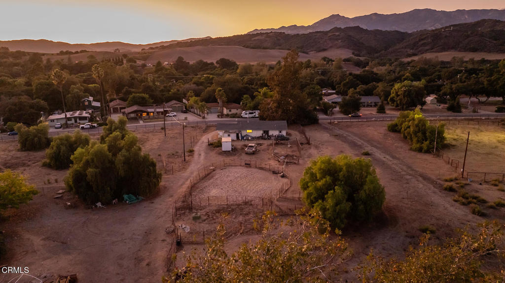 350 Riverside Road Oak View, CA 93022 - Photo 9 of 25 a view of a town with mountains