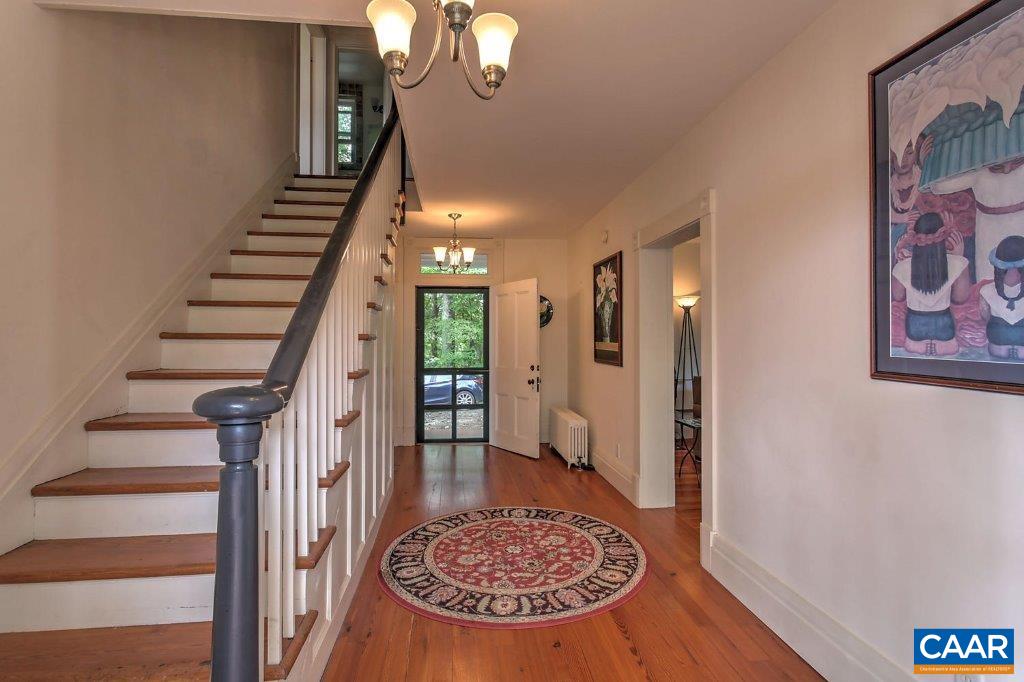 528 Top Ridge Road Stanardsville, VA 22973 - Photo 18 of 45 a view of an entryway with wooden floor
