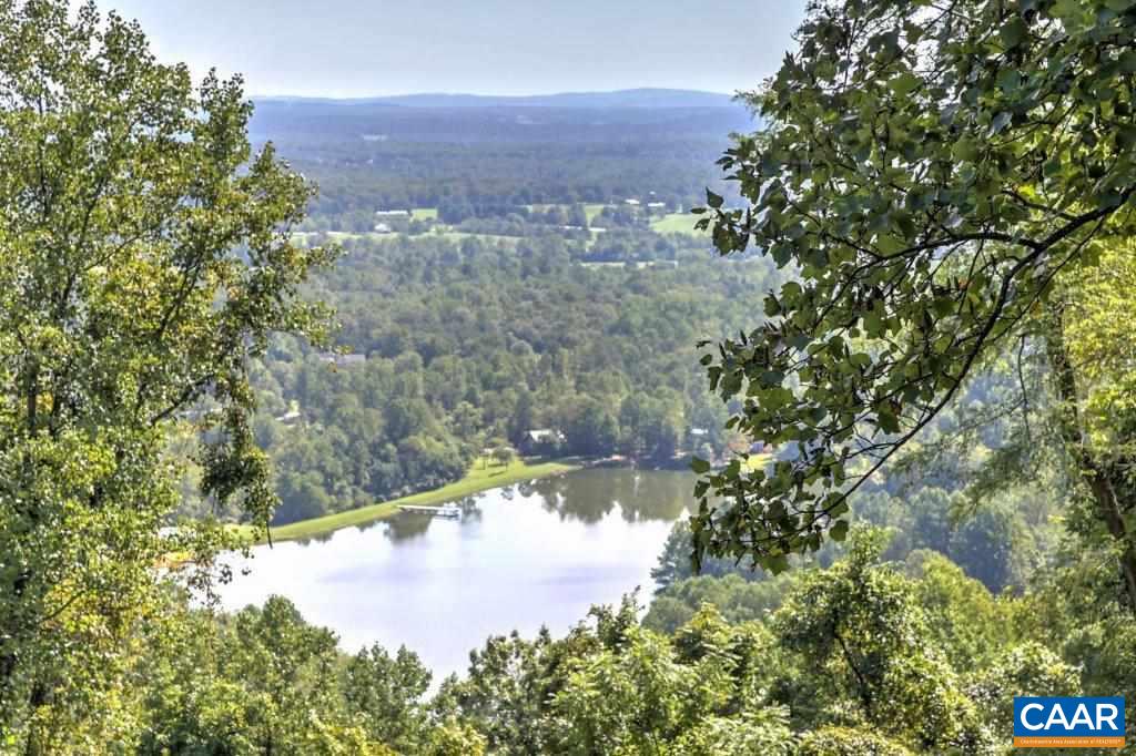 528 Top Ridge Road Stanardsville, VA 22973 - Photo 8 of 45 a view of a lake with a yard