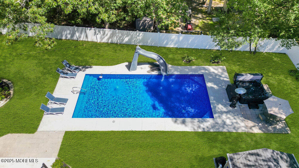 225 East Bird Village Road Jackson, NJ 08527 - Photo 47 of 69 swimming view with swimming pool and outdoor seating