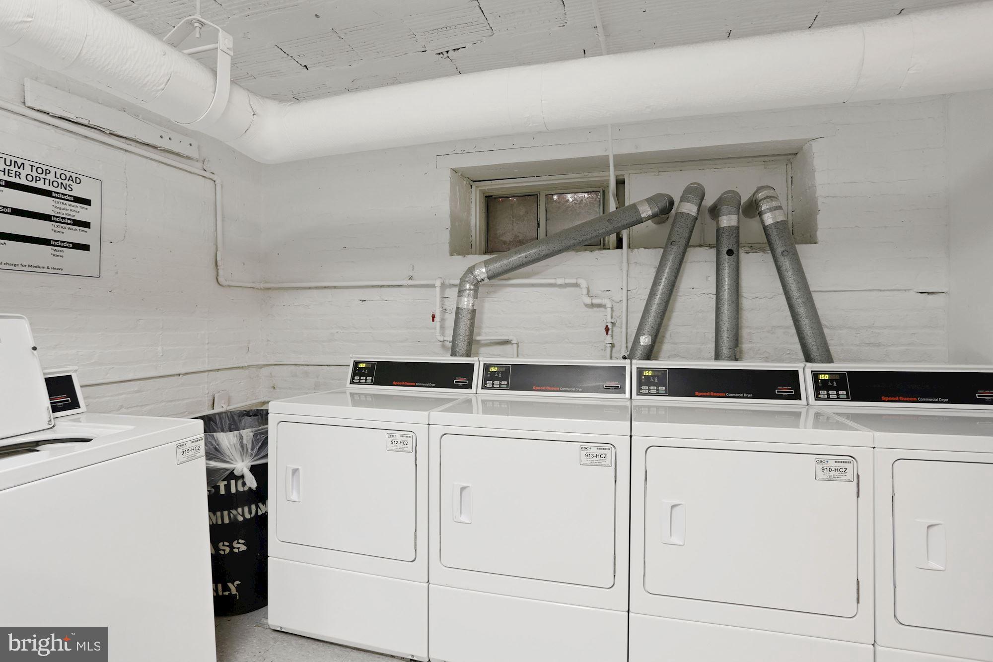 1901 Columbia Road Northwest, Unit 204 Washington, DC 20009 - Photo 23 of 24 Montello Laundry