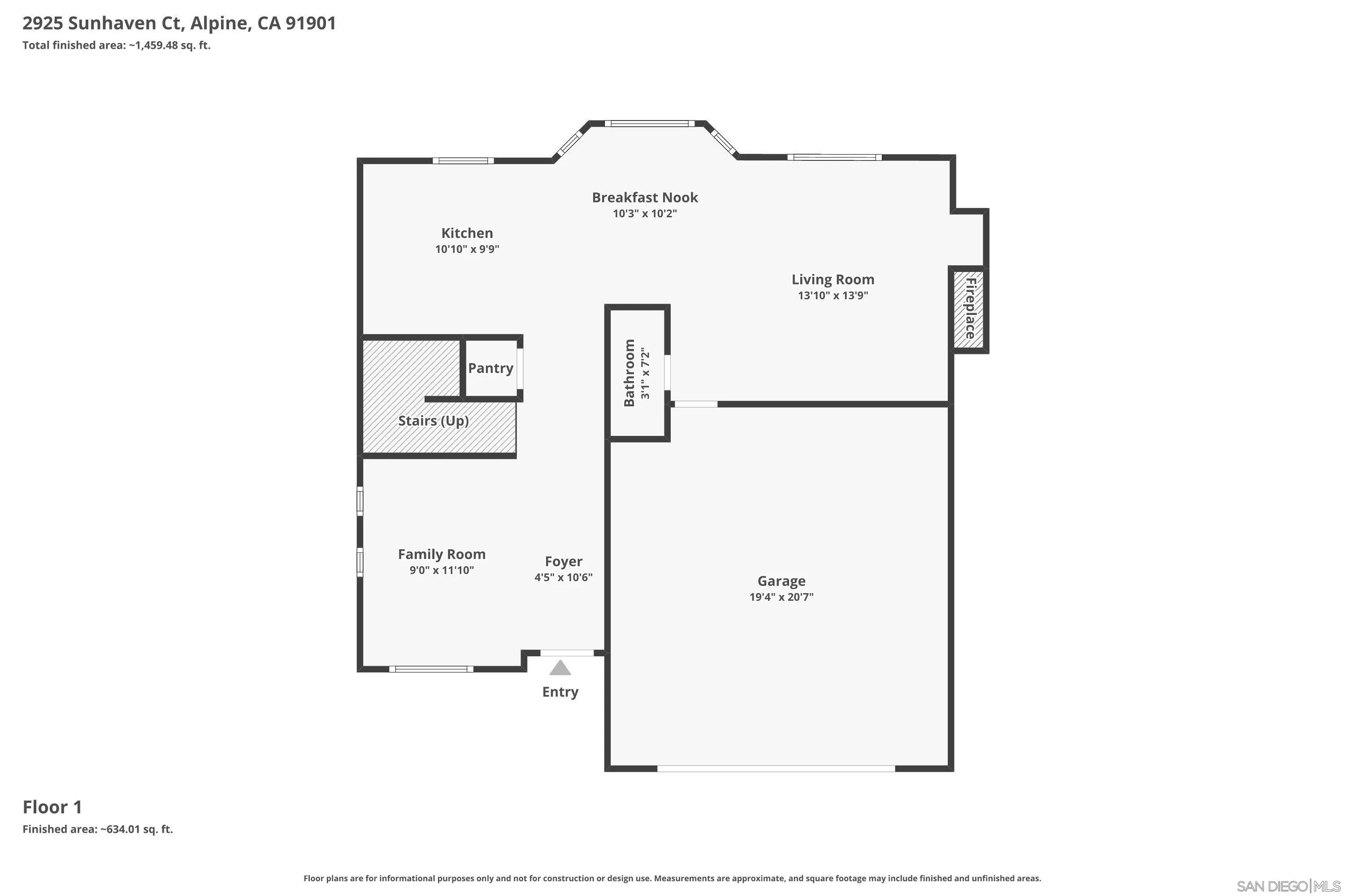 2925 Sunhaven Court Alpine, CA 91901 - Photo 17 of 19 a picture of a room with a floor to white stainless steel appliances and refrigerator