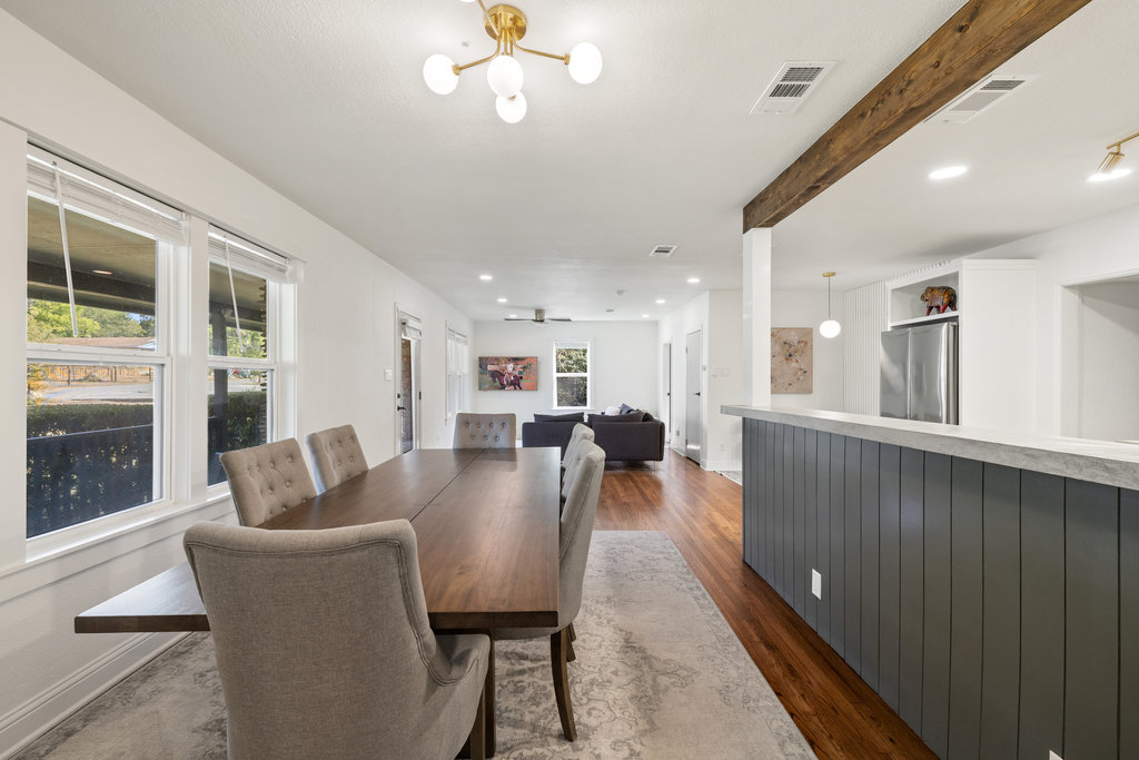 7511 Old Bee Cave Road, Unit 2 Austin, TX 78735 - Photo 11 of 39 a dining room with furniture and window