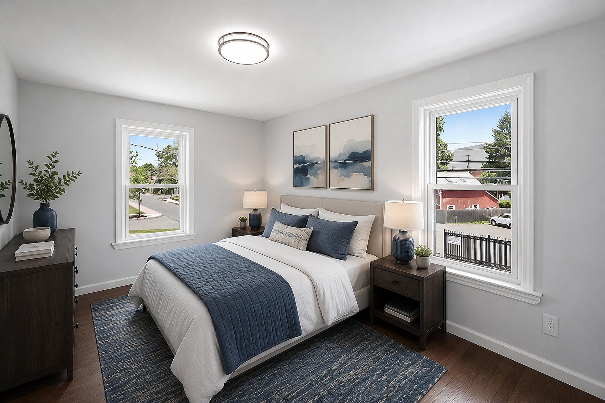2589 Yardville Hamilton Square Road Hamilton, NJ 08690 - Photo 13 of 24 Serene bedroom with natural light. Virtual staged