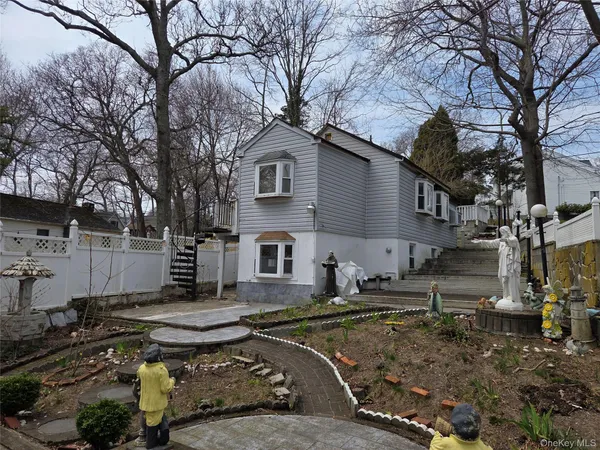 a house view with a sitting space