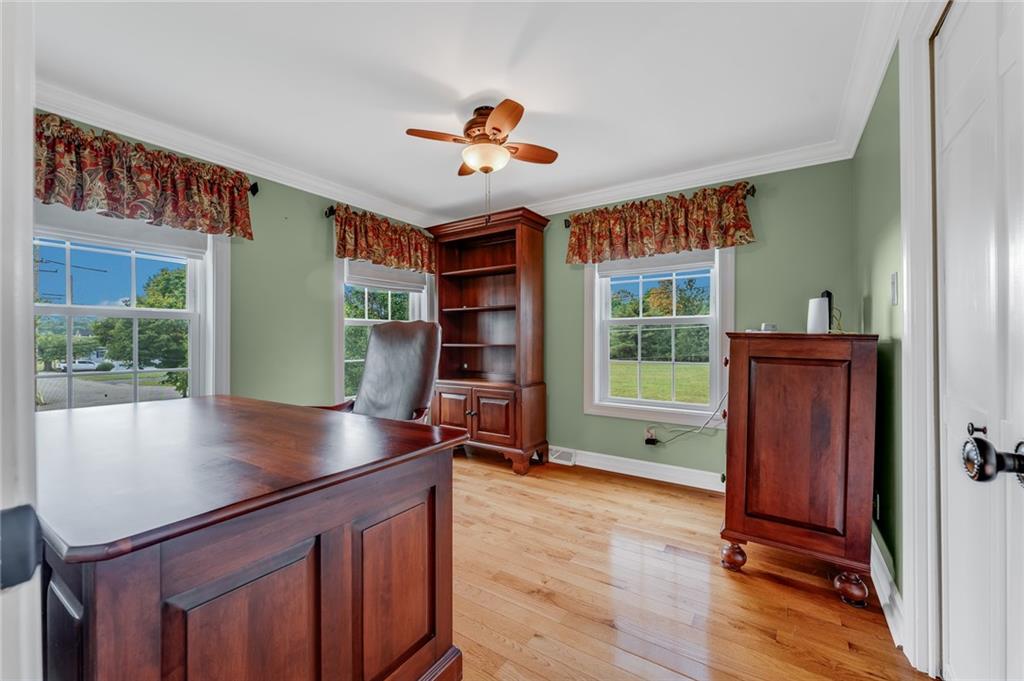 200 Balsinger Road Uniontown, PA 15401 - Photo 46 of 50 a view of kitchen with windows and ceiling fan