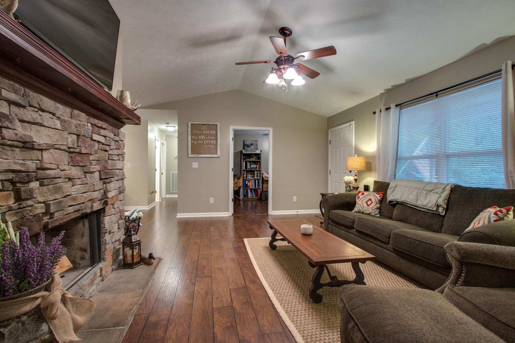 2010 Belotes Ferry Road Lebanon, TN 37087 - Photo 7 of 27 a living room with furniture and a fireplace