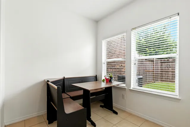 a view of a workspace with a window