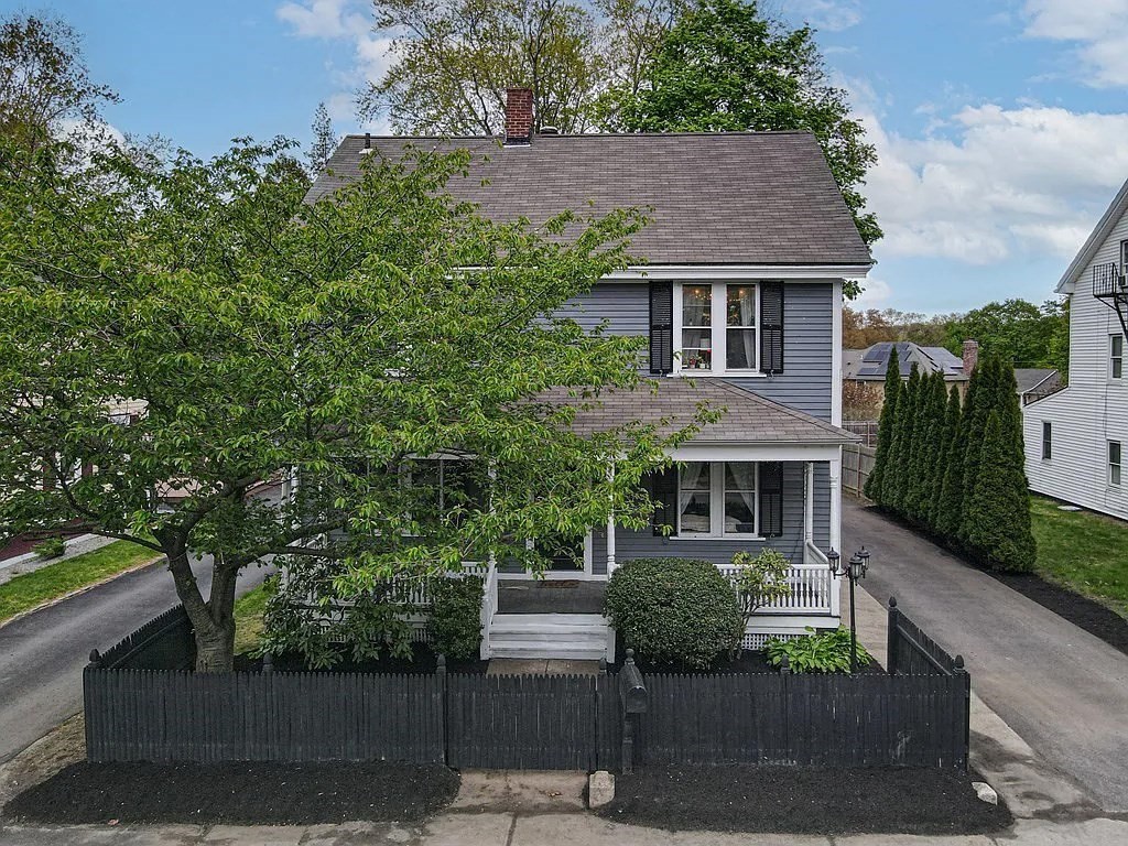 1571 Mendon Road Cumberland, RI 02864 - Photo 1 of 26 an aerial view of a house