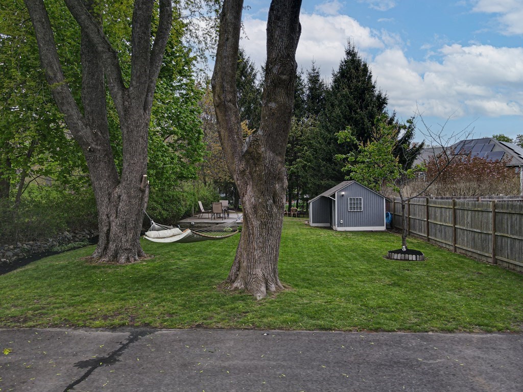 1571 Mendon Road Cumberland, RI 02864 - Photo 25 of 26 a view of a trees in a yard with large trees