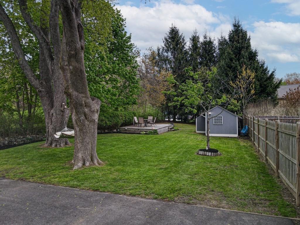 1571 Mendon Road Cumberland, RI 02864 - Photo 26 of 26 a view of a backyard with a tree