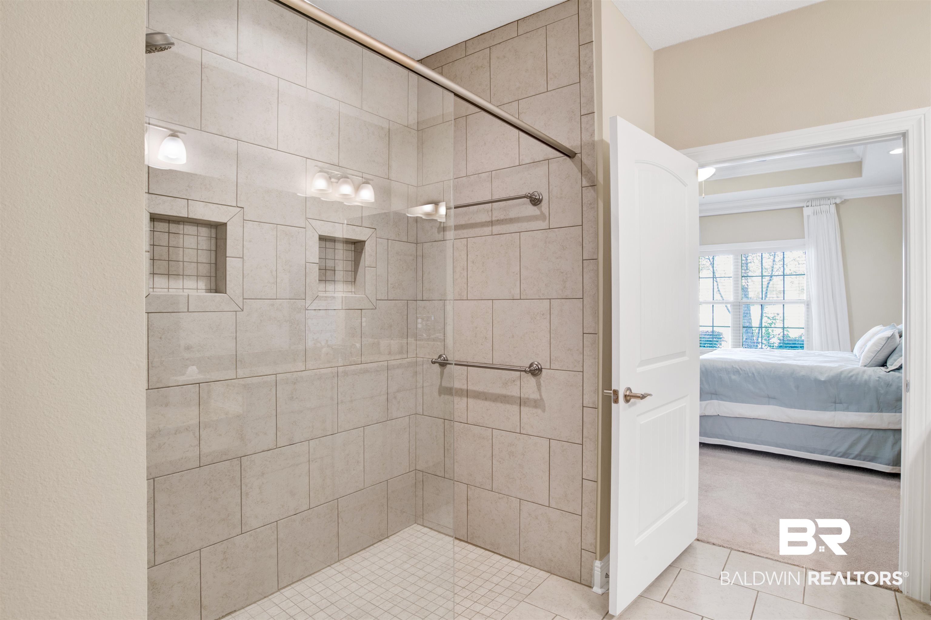 1303 Holmes Avenue, Unit 1303 Foley, AL 36535 - Photo 15 of 34 Primary Walk-In Shower