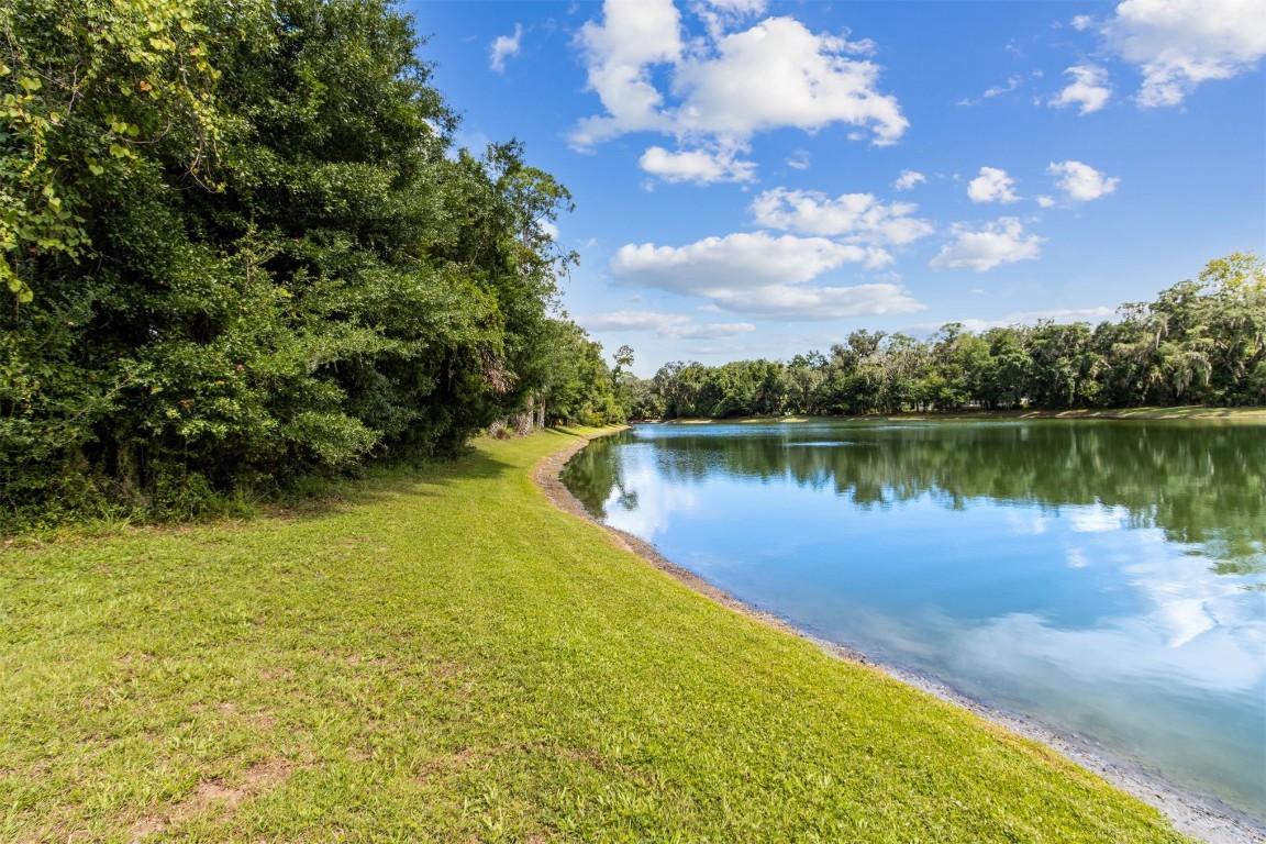 95164 Shell Midden Lane Fernandina Beach, FL 32034 - Photo 5 of 28 a view of a lake with houses in the background