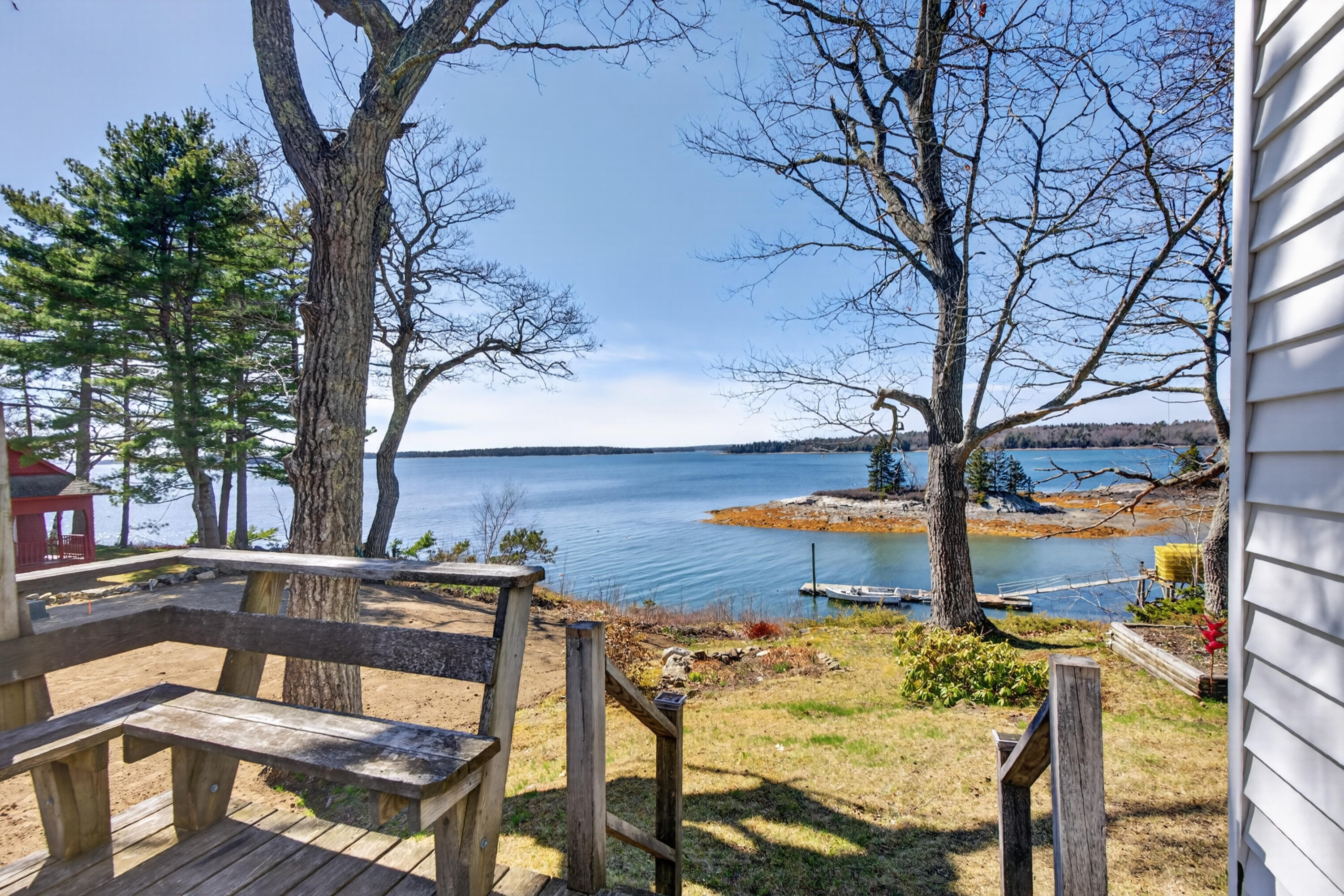 12 Wood Landing Road Harpswell, ME 04079 - Photo 22 of 33 View from deck