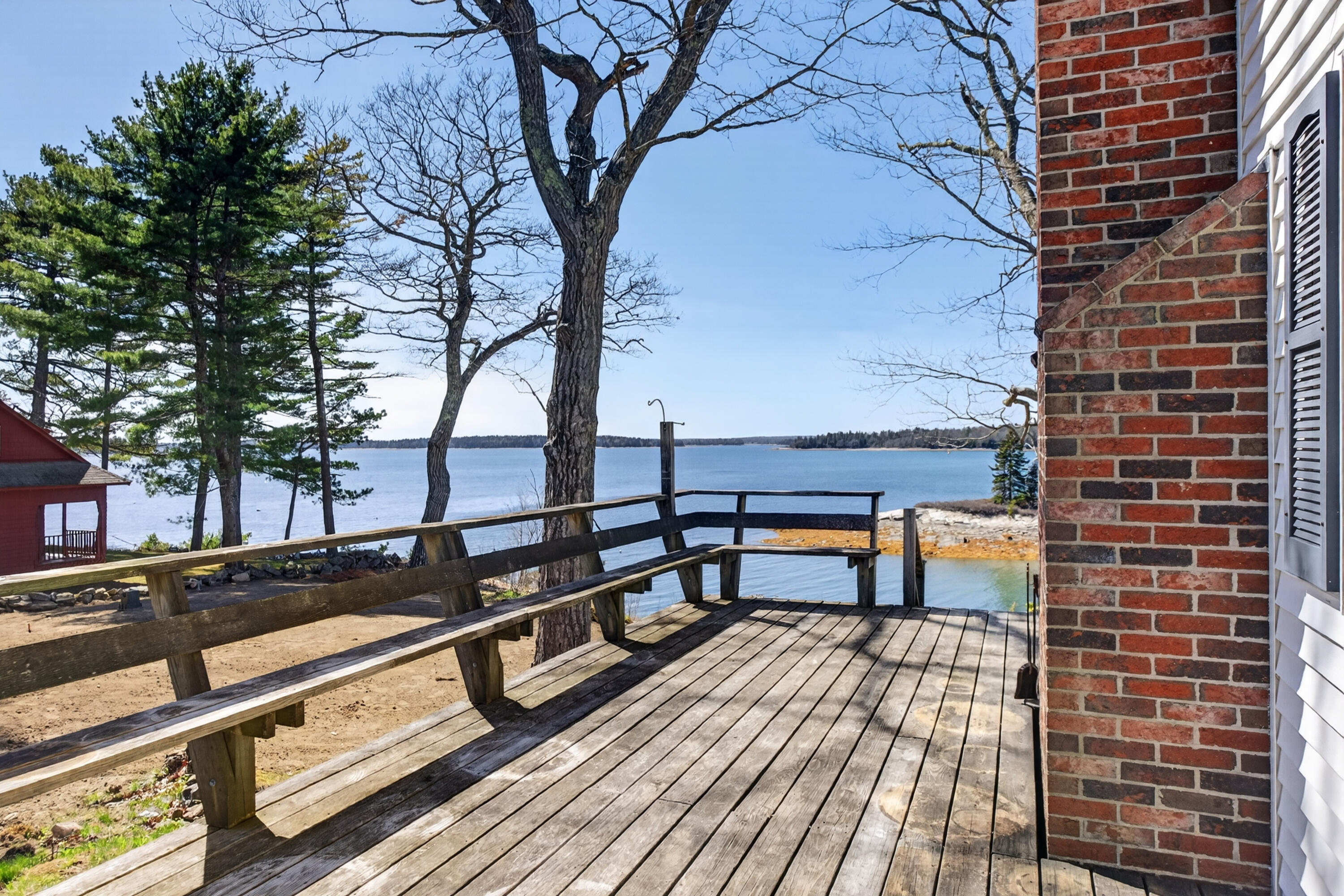 12 Wood Landing Road Harpswell, ME 04079 - Photo 23 of 33 deck is located on left side of home
