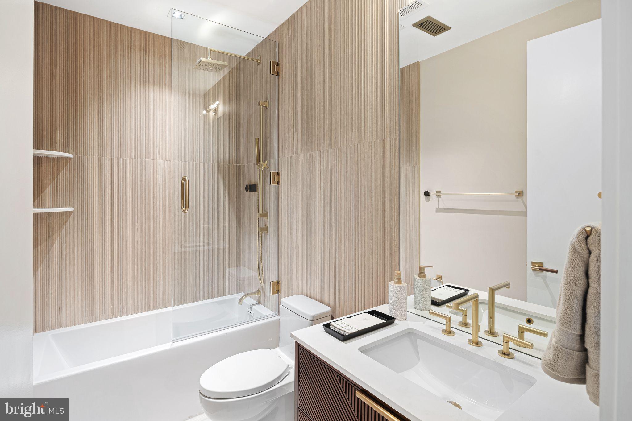 2017 Sansom Street Philadelphia, PA 19103 - Photo 35 of 51 a bathroom with a sink toilet tub and shower