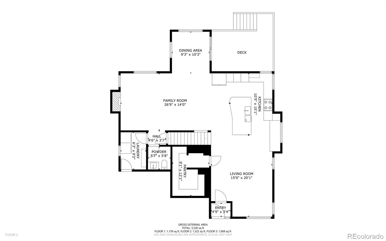 3154 South Piney Ridge Road Evergreen, CO 80439 - Photo 48 of 49 a picture of floor plan