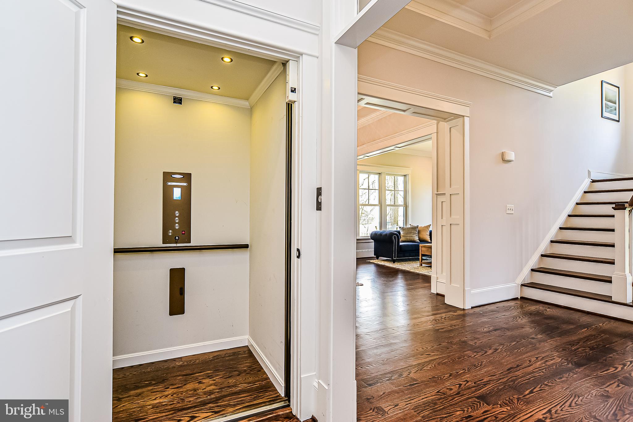 1867 Beulah Road Vienna, VA 22182 - Photo 22 of 50 Elevator w/ Self-closing Doors