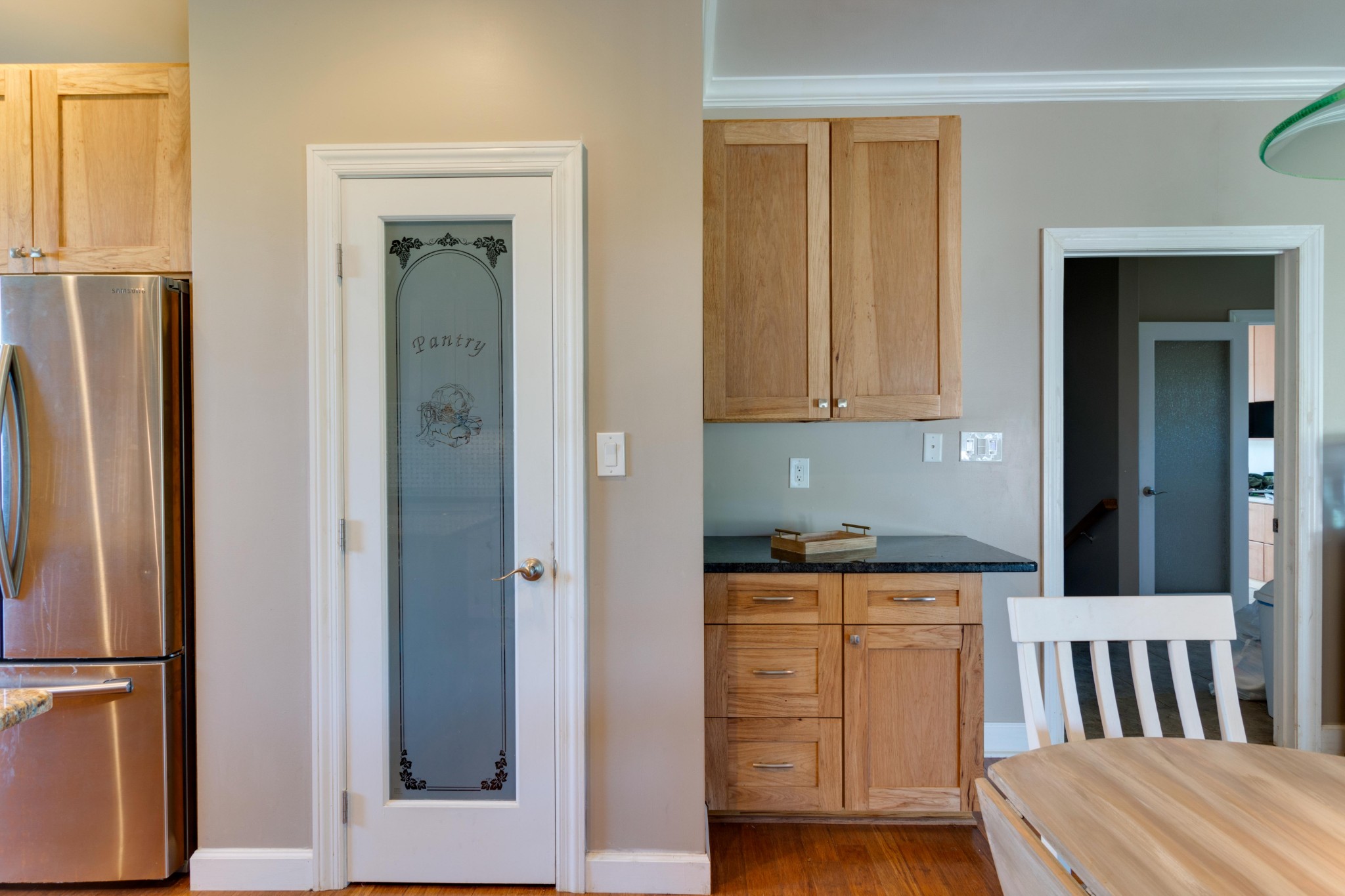 3595 Clark Road Lewisburg, TN 37091 - Photo 13 of 50 a kitchen with granite countertop a refrigerator and a sink