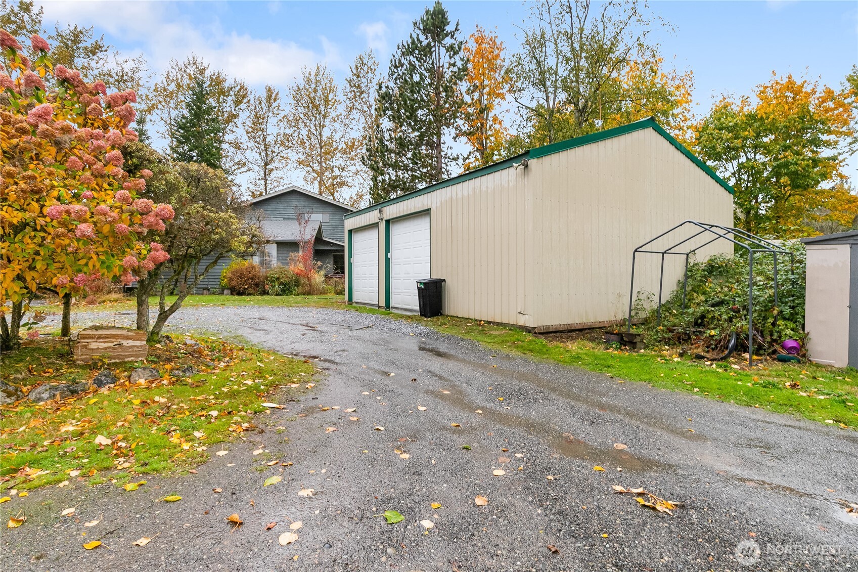 4777 Guide Meridian Bellingham, WA 98226 - Photo 12 of 34 a view of a yard with a house and a tree